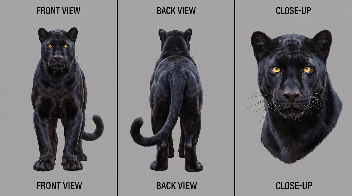 Black panther creature reference